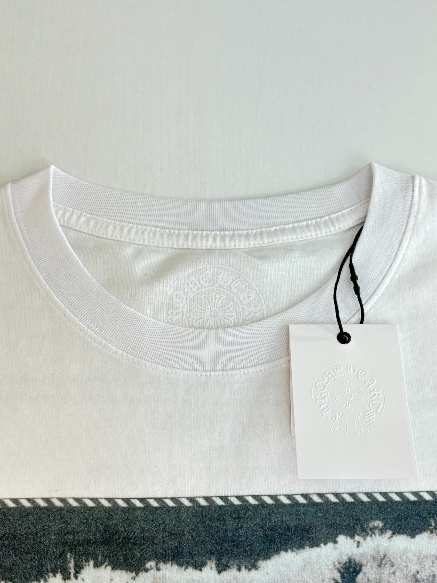 P260 Chrome Heart*/Chrome Heart FOTI oil painting short sleeves Size: S/M/L